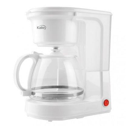 Cafetera Blanca 8 tazas Kalley