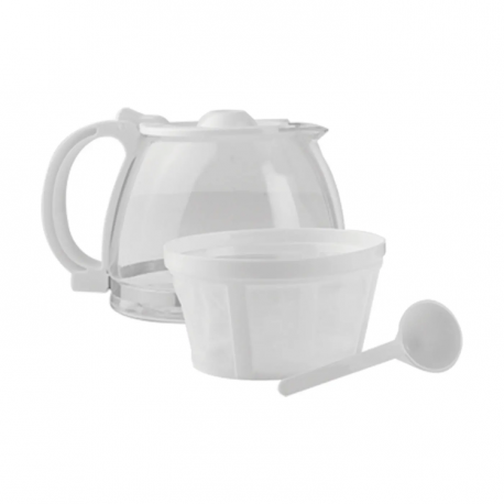 Cafetera Blanca 8 tazas Kalley