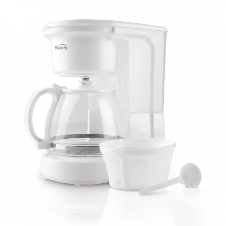 Cafetera Blanca 8 tazas Kalley