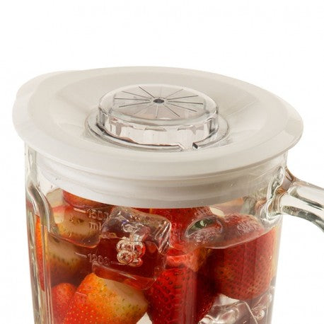 Licuadora Blanca Kalley 1.5 litros vaso en vidrio